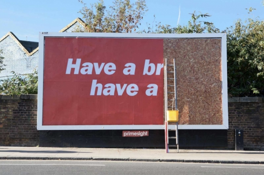 KitKat have a break billboard Ad